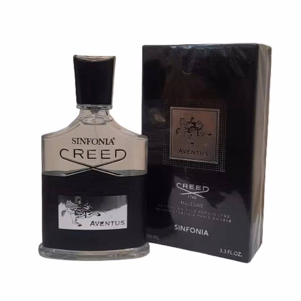 ادو پرفیوم مردانه سین فونیا مدل CREED AVENTUS حجم 100 میلی لیتر