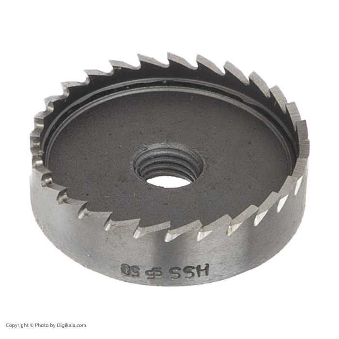 مته گردبر استیل اکسین مدل R27 سایز 50 میلی متر 