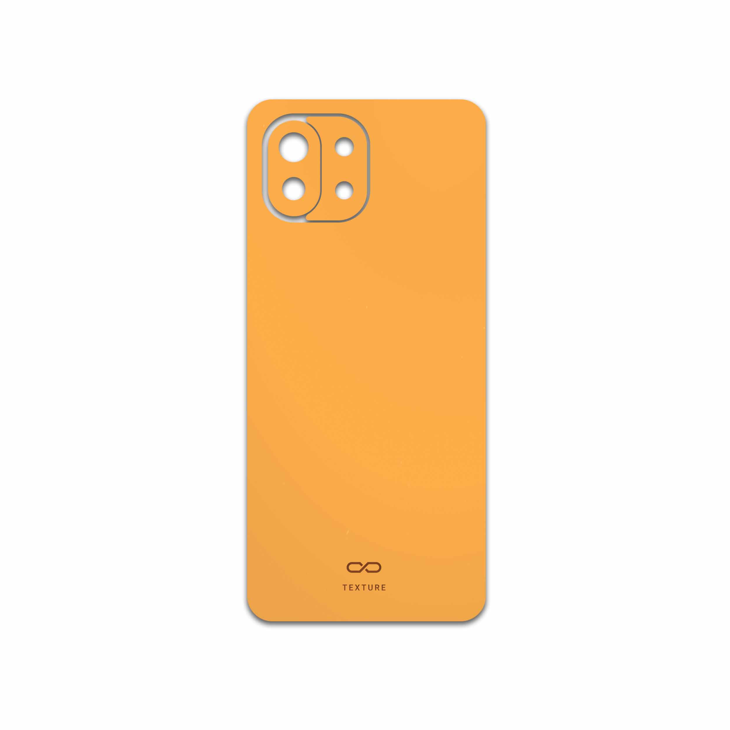 برچسب پوششی ماهوت مدل Matte-Orange مناسب برای گوشی موبایل شیائومی 11 Lite 5G NE