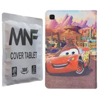 کیف کلاسوری ام ان اف طرح پسرانه ماشین ها کد M-114 مناسب برای تبلت سامسونگ Galaxy Tab A7 10.4 2020 / T505