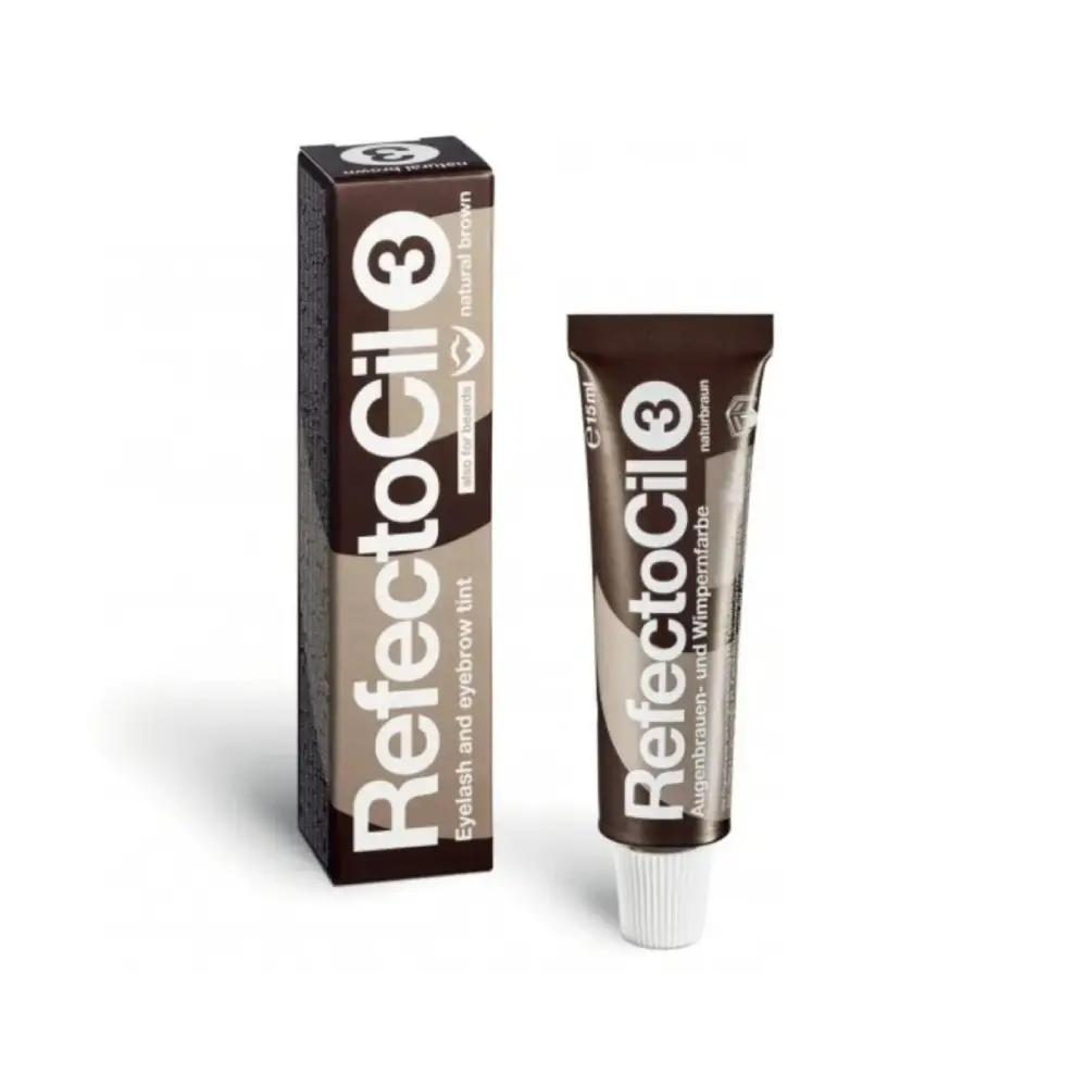 رنگ مژه و ابرو 3 نچرال براون ریفکتوسیل - فروشگاه میرکمالی