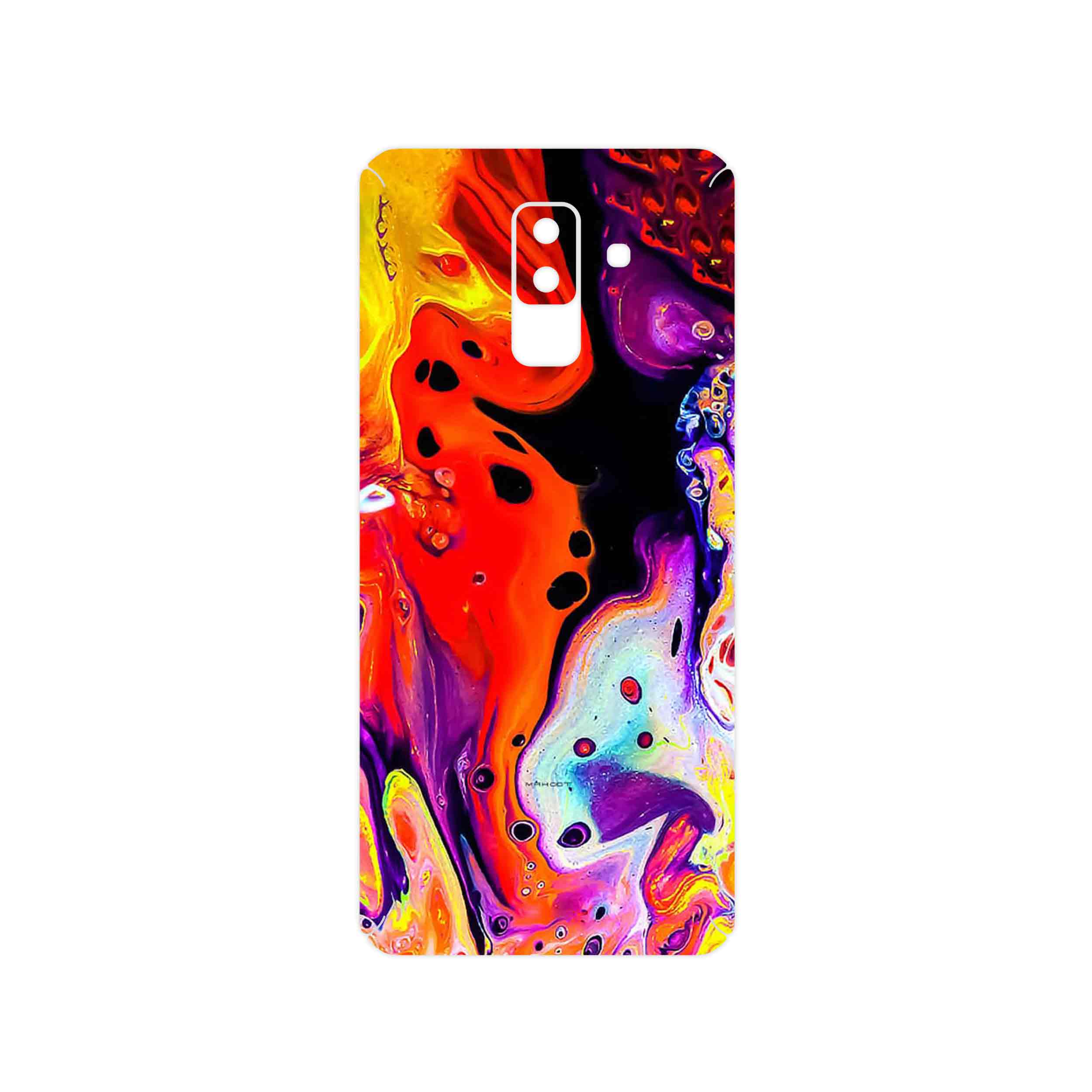 برچسب پوششی ماهوت مدل Abstract Oil Art مناسب برای گوشی موبایل سامسونگ Galaxy A6 Plus 2018