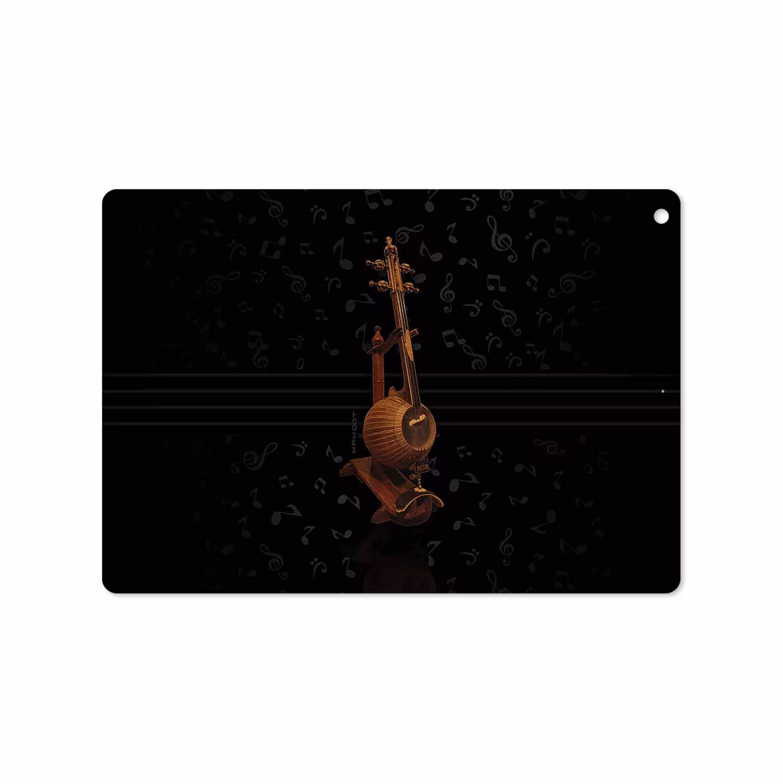 برچسب پوششی ماهوت مدل Persian Fiddle Instrument مناسب برای تبلت اپل iPad 9.7 (GEN 5) 2017 A1822