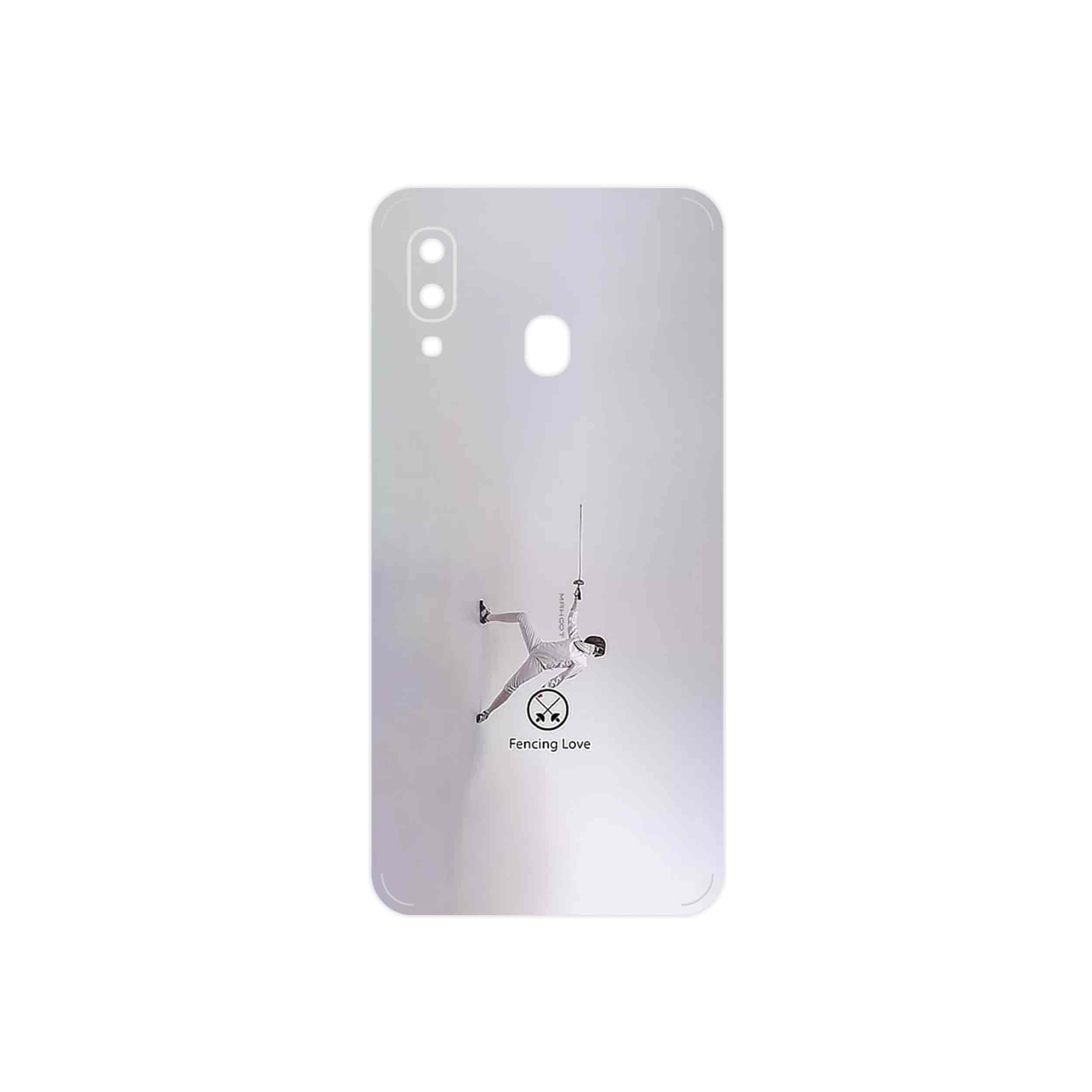 برچسب پوششی ماهوت مدل Fencing مناسب برای گوشی موبایل سامسونگ Galaxy A40
