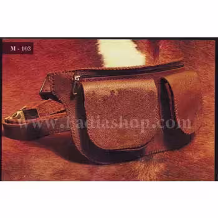 الگو چرم دوزی کد 103 - کیف کمری