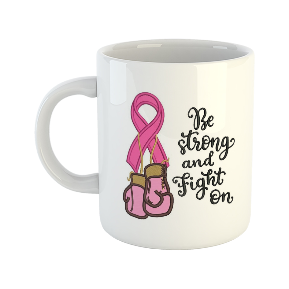 ماگ طرح مبارز مدل قوی باش!