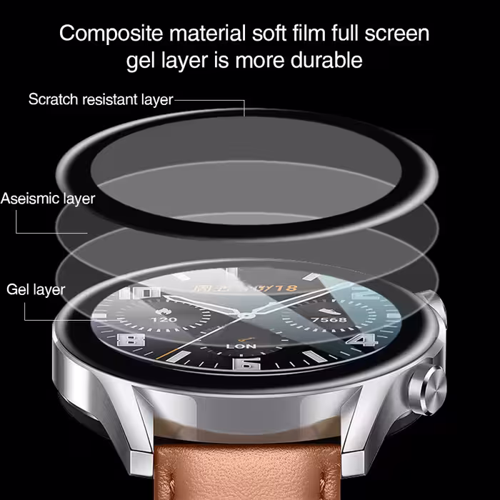 محافظ صفحه نمایش بادیگارد GT2 مناسب برای ساعت هوشمند هوآوی WATCH GT 2 LTN-B19 46 mm