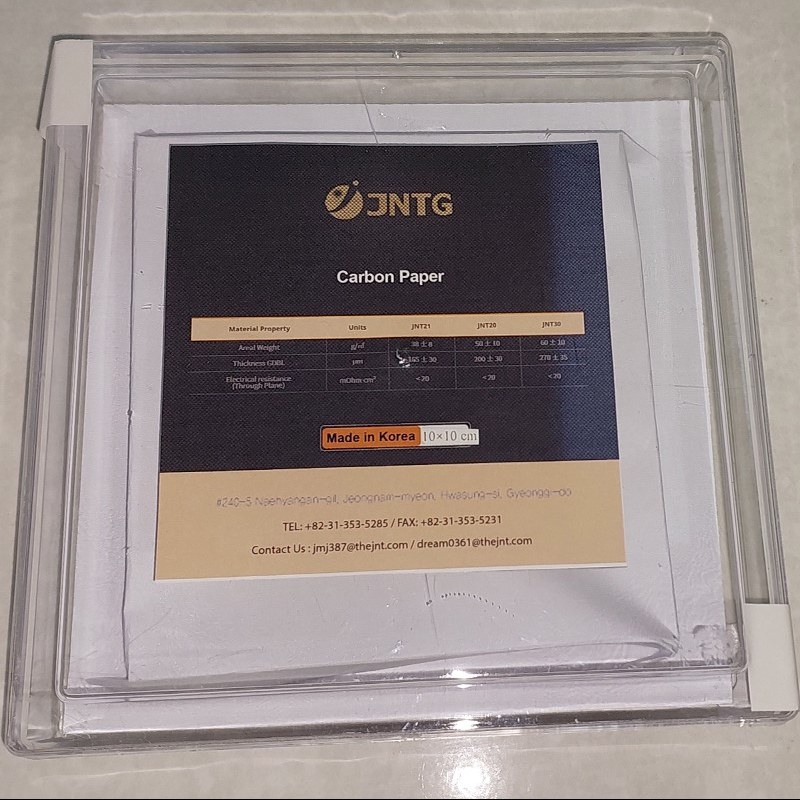 کاغذ کربنی ( carbon paper) شرکت JNTG  کره جنوبی سایز  10در10 سانتی متر
