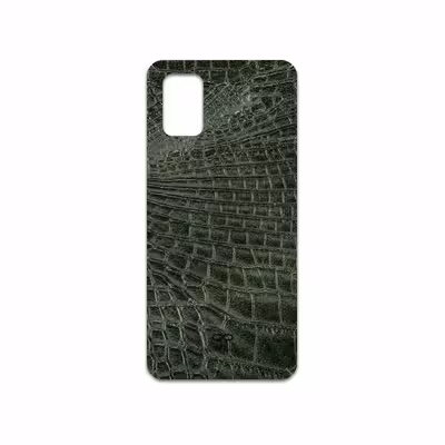 برچسب پوششی ماهوت مدل Green-Crocodile-Leather مناسب برای گوشی موبایل سامسونگ Galaxy M31S