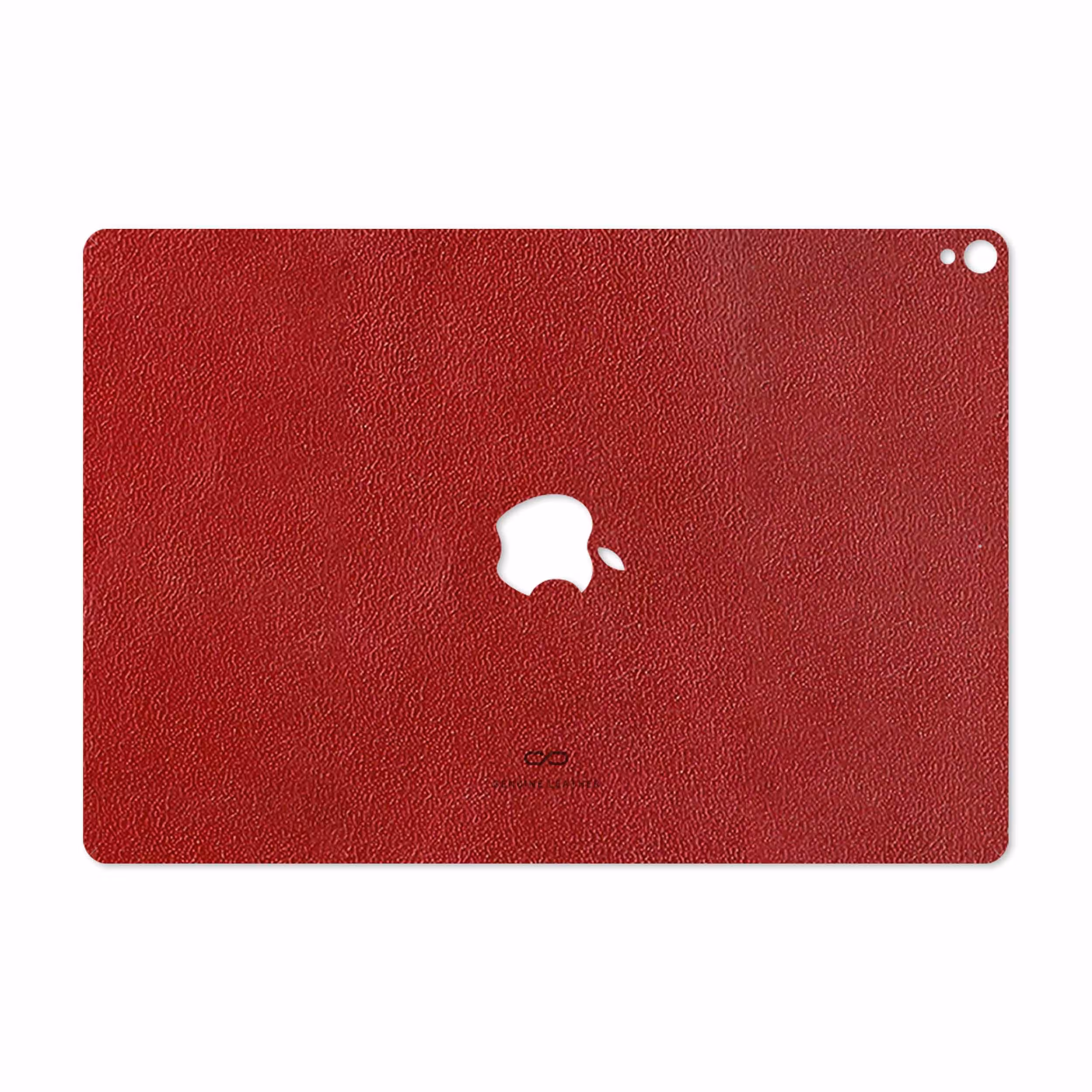 برچسب پوششی ماهوت مدل Red-Leather مناسب برای تبلت اپل iPad Pro 10.5 2017 A1709