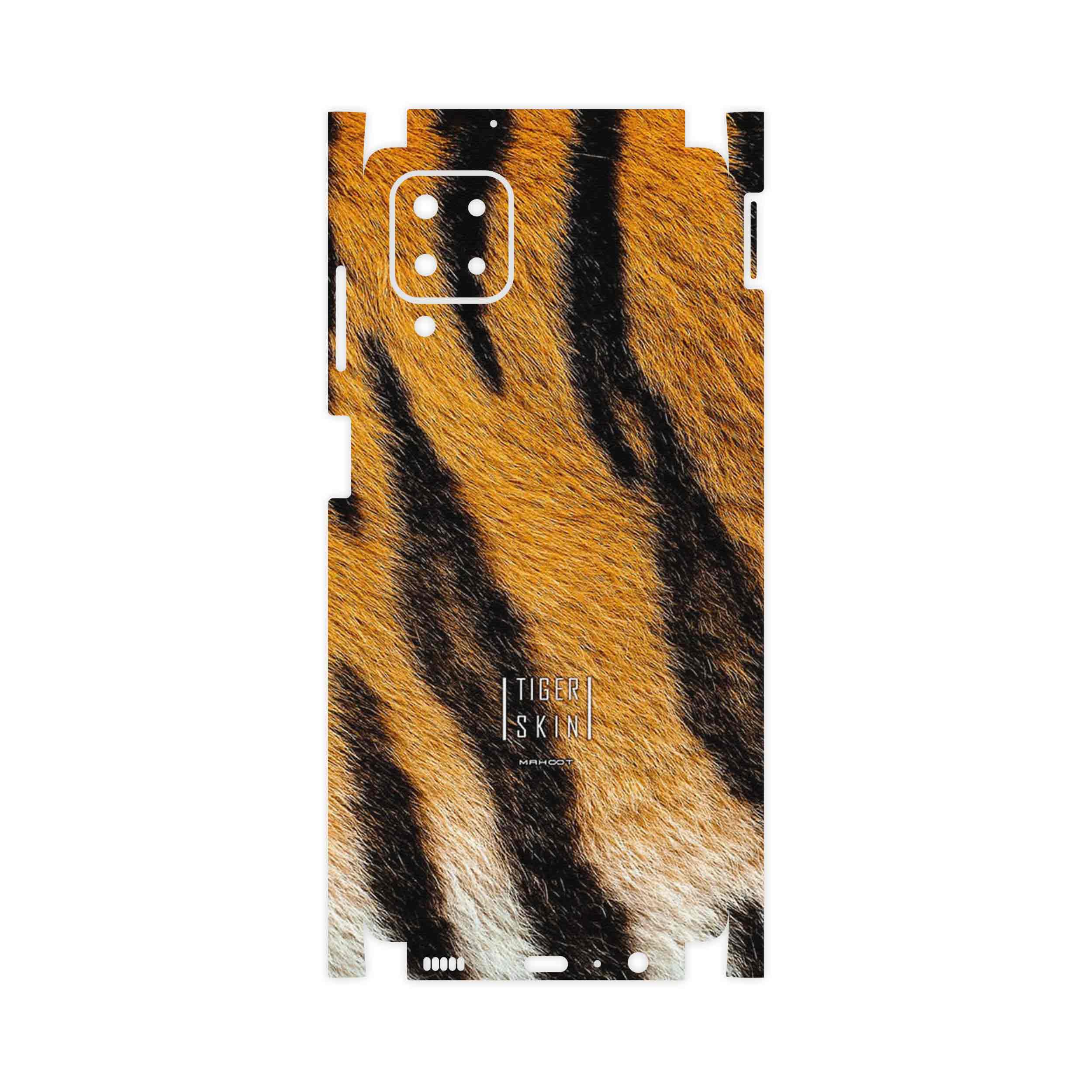 برچسب پوششی ماهوت مدل Tiger Skin-FullSkin مناسب برای گوشی موبایل سامسونگ Galaxy F12