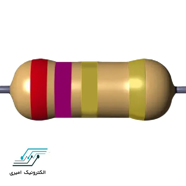 مقاومت 2.7 اهم 3 وات 5 درصد