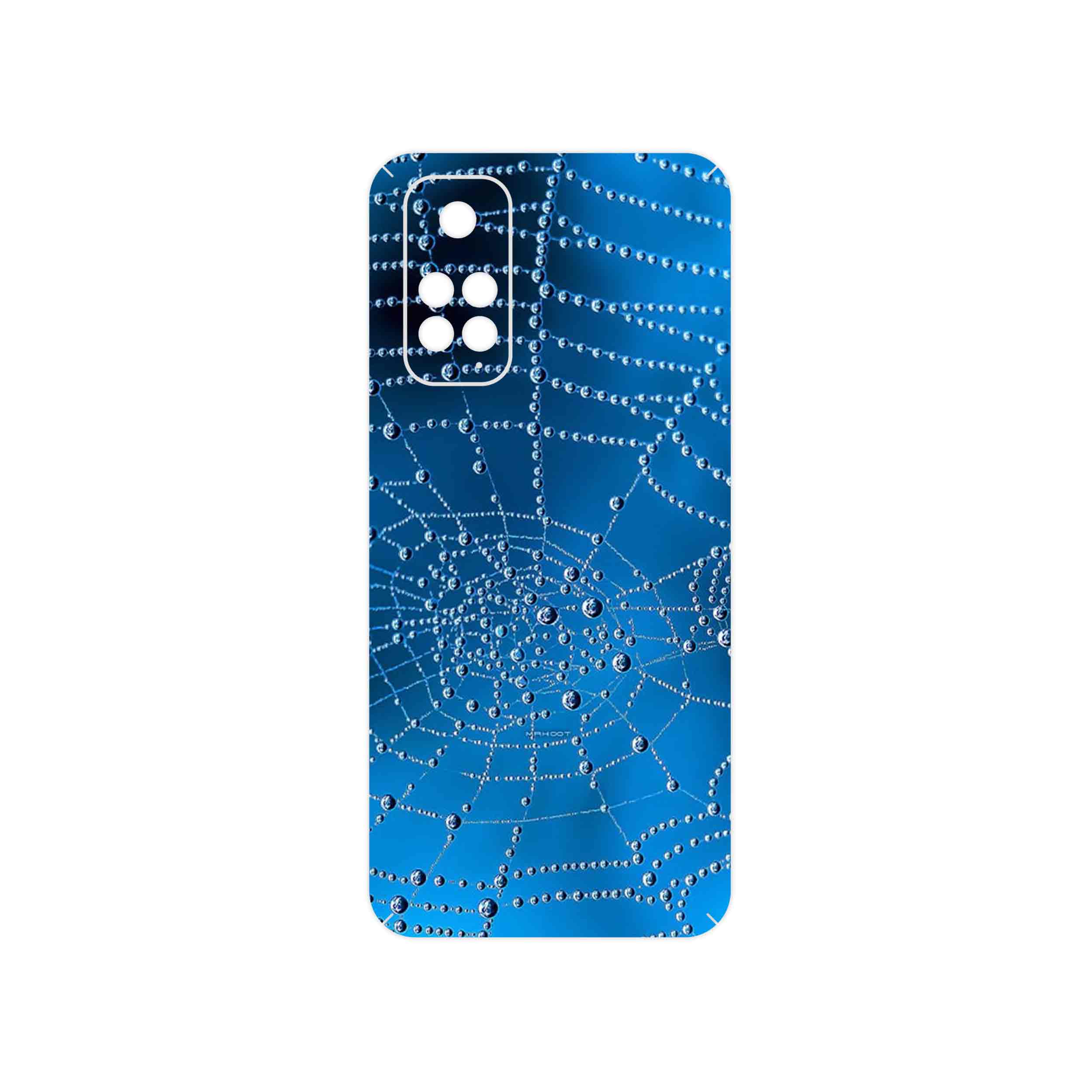 برچسب پوششی ماهوت مدل Spider web مناسب برای گوشی موبایل شیائومی Redmi Note 11