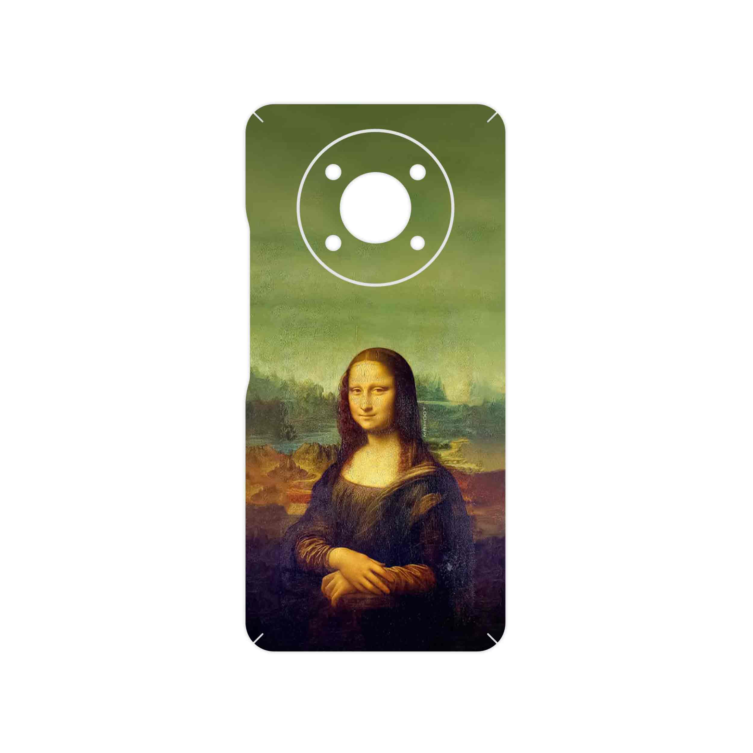 برچسب پوششی ماهوت مدل Mona Lisa of da Vinci مناسب برای گوشی موبایل آنر X9 5G
