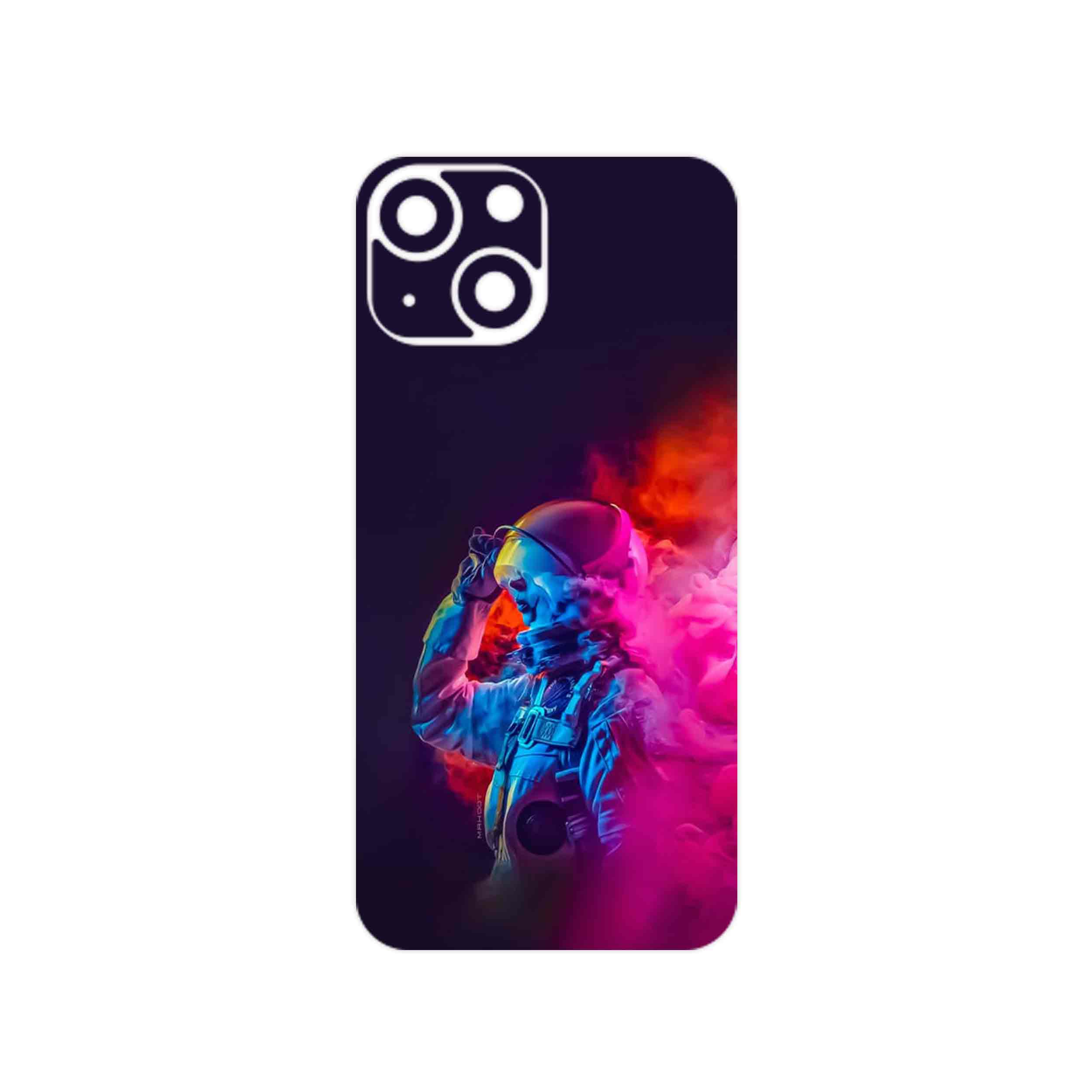 برچسب پوششی ماهوت مدل Smoke Rainbow Digital Art 1 مناسب برای گوشی موبایل اپل iPhone 13 Mini