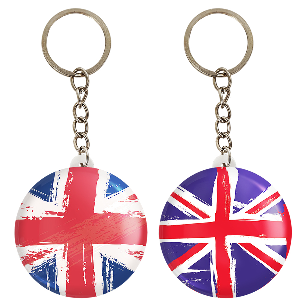 جاکلیدی خندالو مدل پرچم انگلیس کد 2044620445 مجموعه 2 عددی