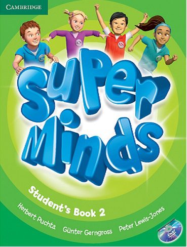 Super Minds 2 SB WB CD  کتاب سوپر مایندز 2 (کتاب دانش آموز کتاب کار CD)