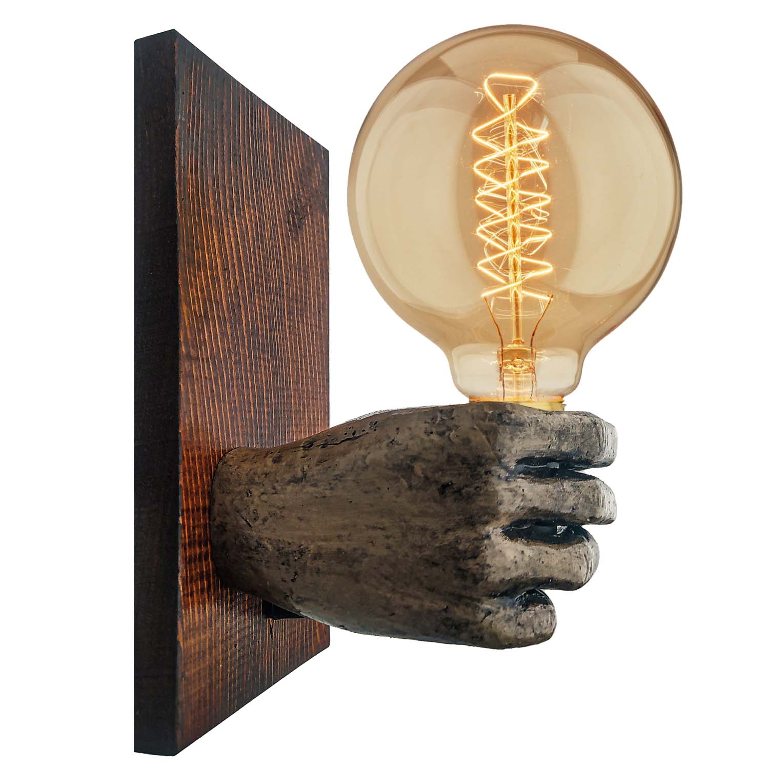 چراغ دیواری مدل هالیوودی طرح دست