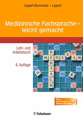 خرید و دانلود نسخه کامل کتاب Medizinische Fachsprache - leicht gemacht: Lehr- und Arbeitsbuch - Plus Einführung in Medical English