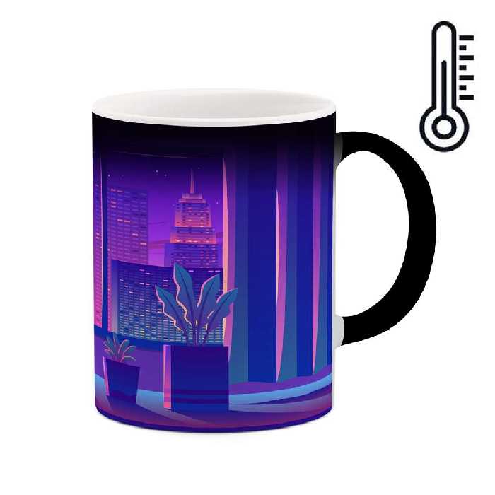 ماگ حرارتی طرح اتاق مدیتیشن مدل mgph11467