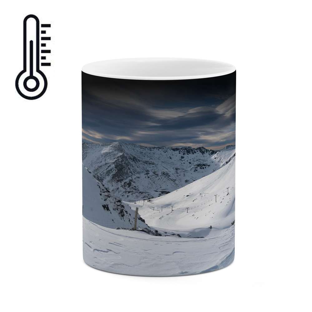 ماگ حرارتی کاکتی طرح منظره مدل mgh15290