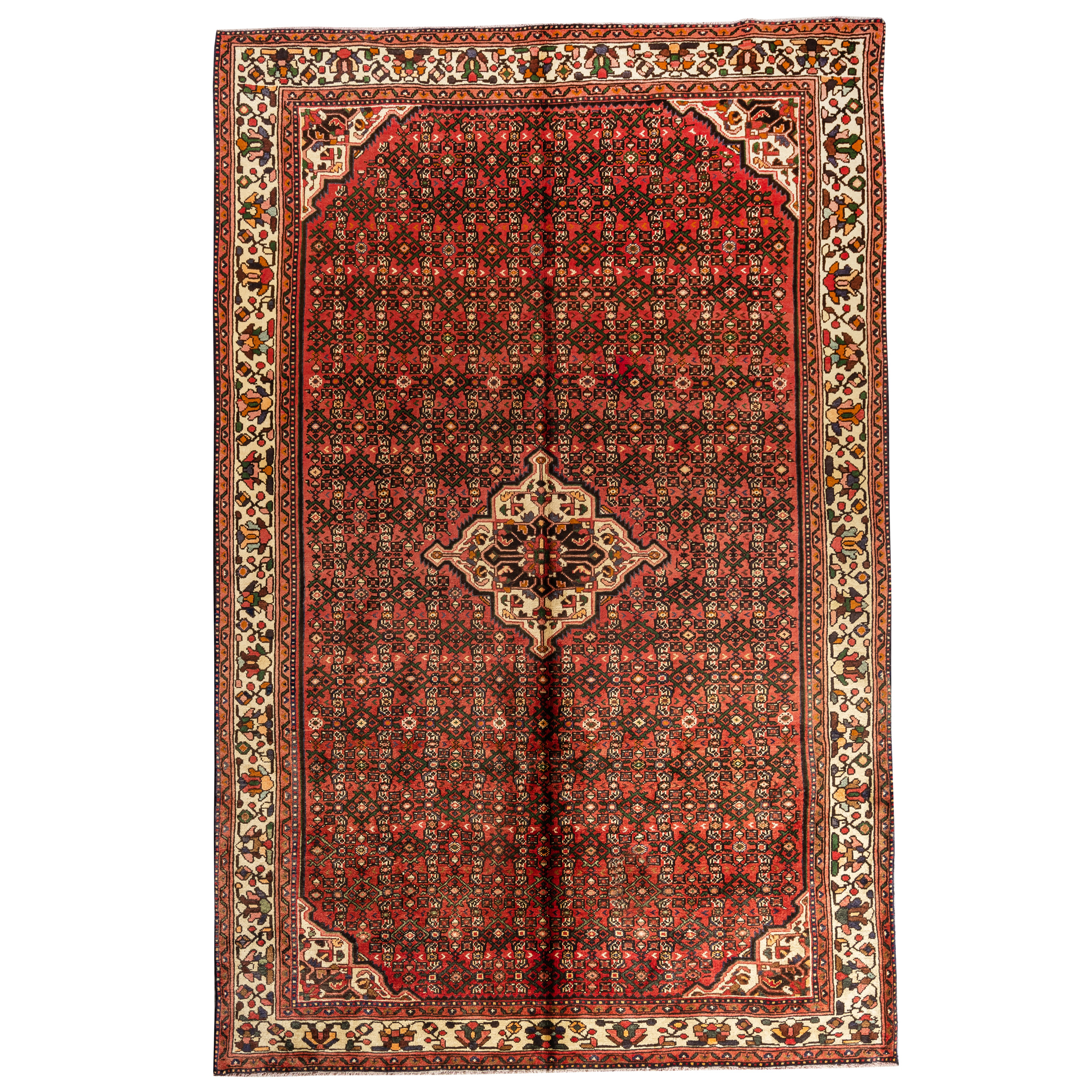 فرش دستبافت شش متری مدل حسین آباد کد 46.16079