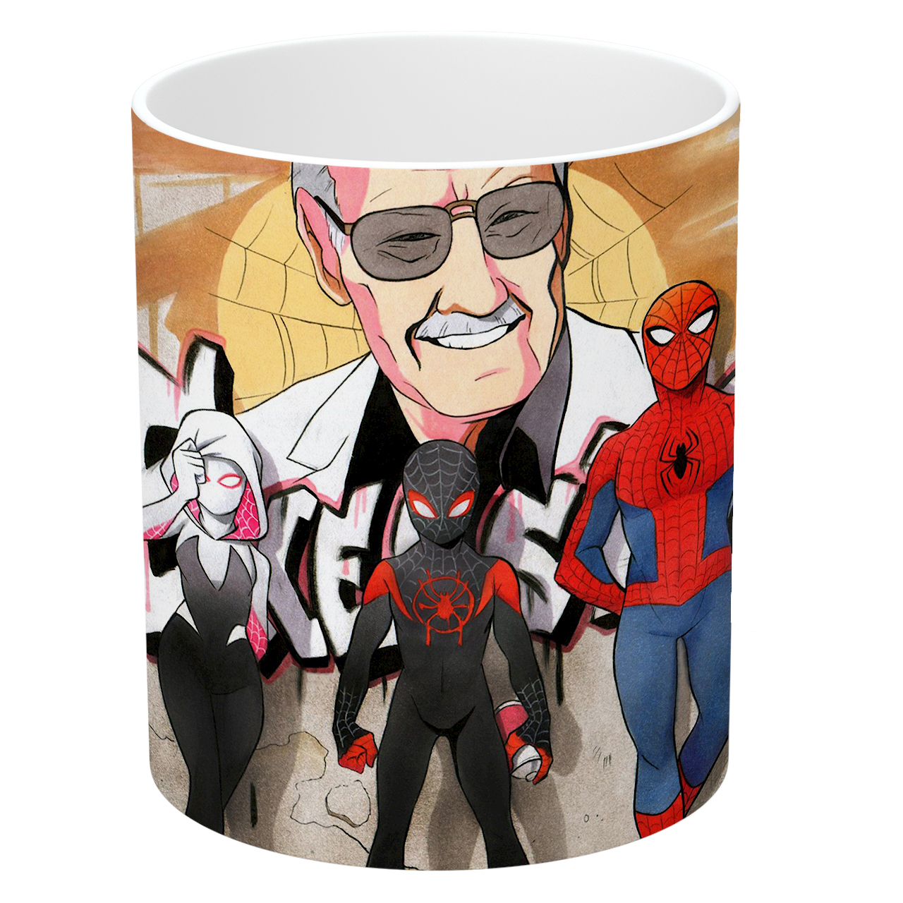  ماگ طرح انیمیشن اسپایدرمن مدل NI1810