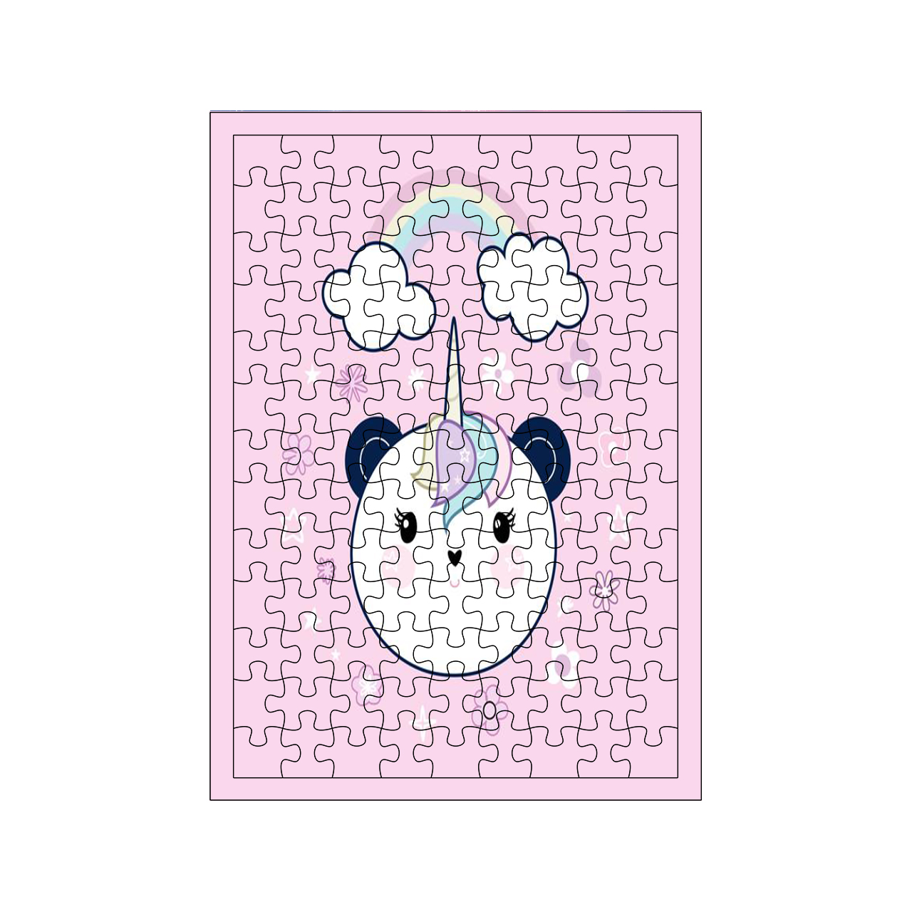 پازل 117 تکه مدل یونیکورن کد 1768