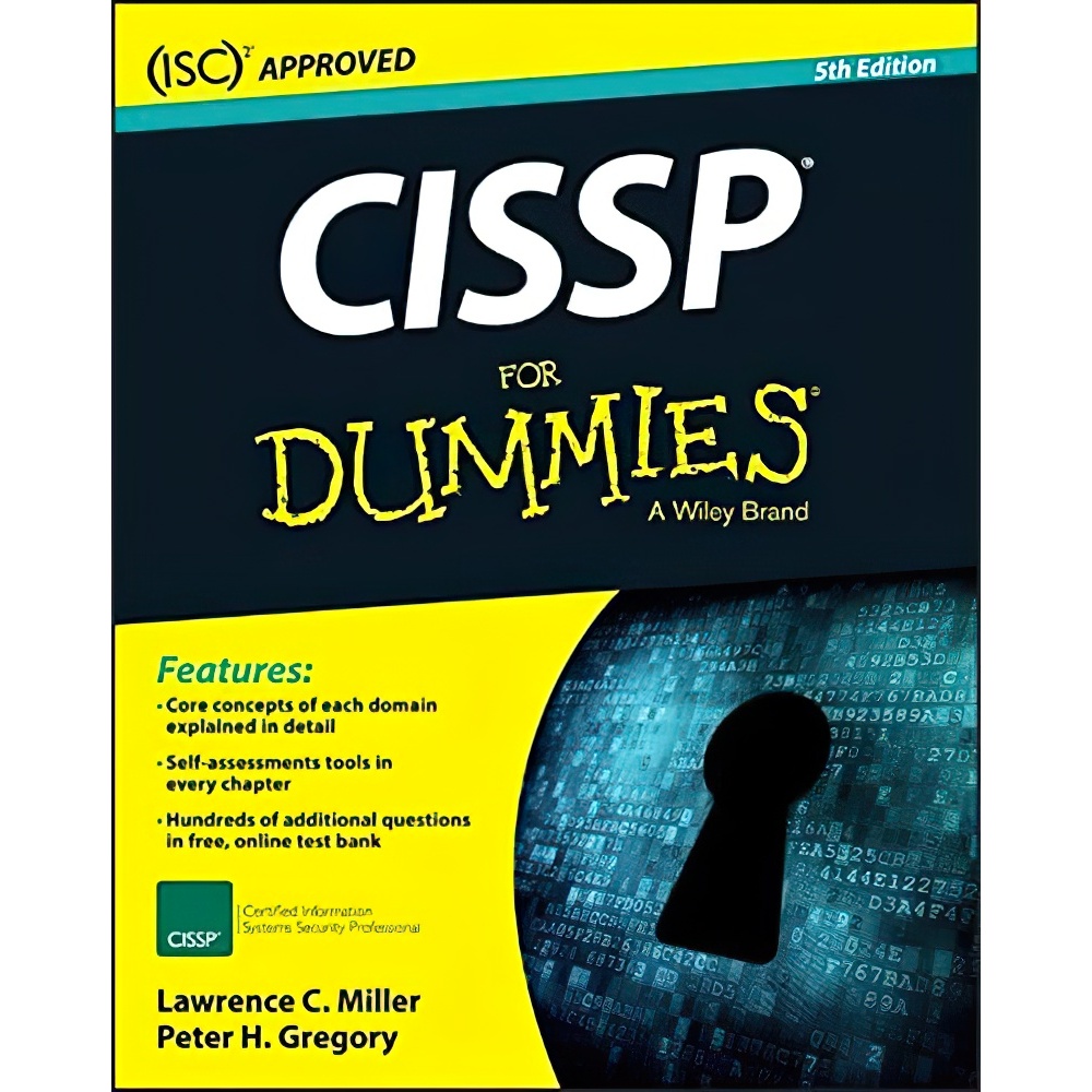 کتاب CISSP For Dummies اثر Lawrence C Miller AND Peter H Gregory انتشارات For Dummies