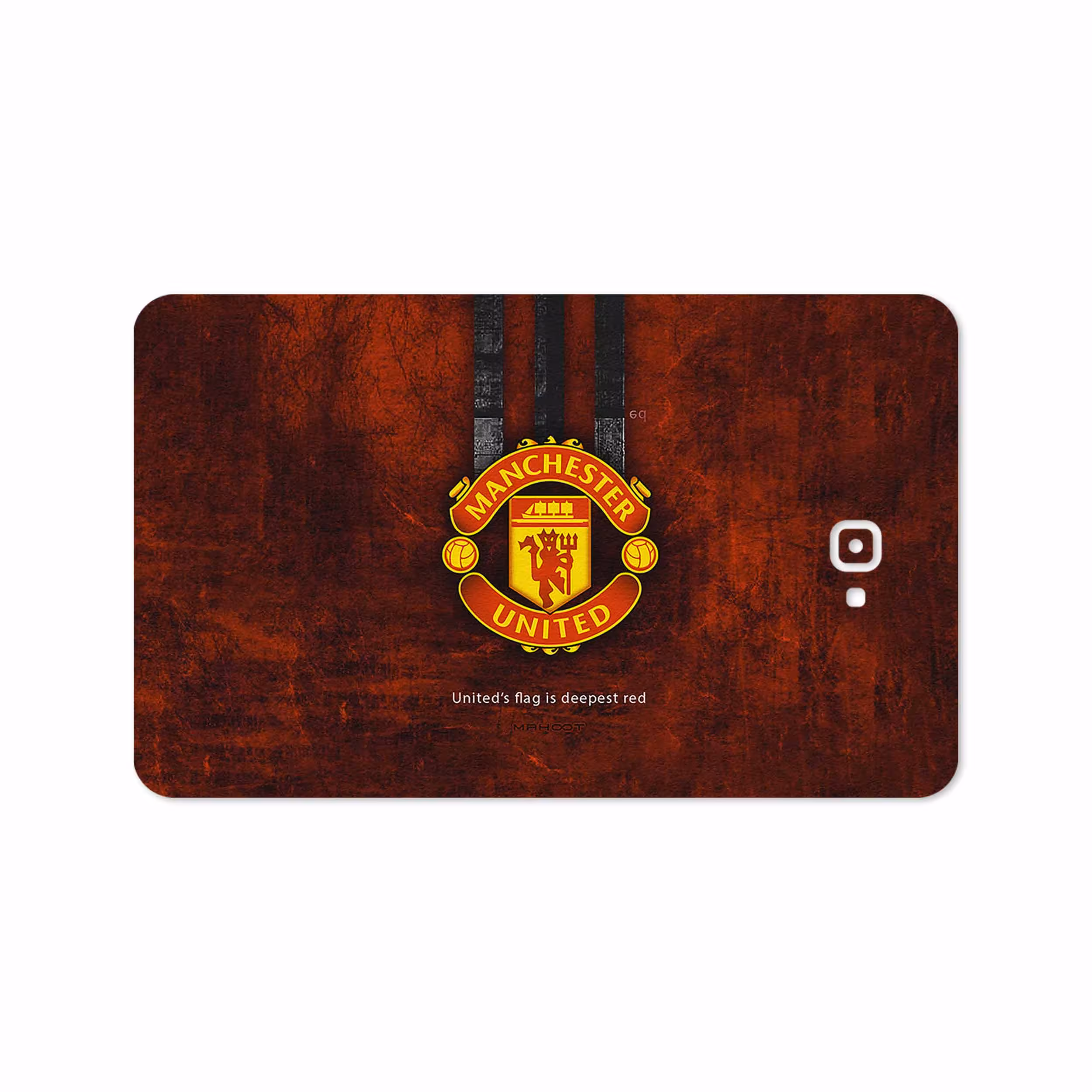 برچسب پوششی ماهوت مدل Manchester-United مناسب برای تبلت سامسونگ Galaxy Tab A 10.1 2016 T585