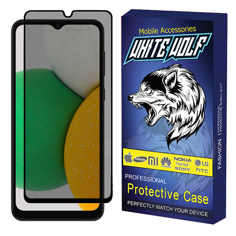 محافظ صفحه نمایش حریم شخصی وایت ولف مدل WGP3 مناسب برای گوشی موبایل سامسونگ Galaxy A03 Core | کالا برتری