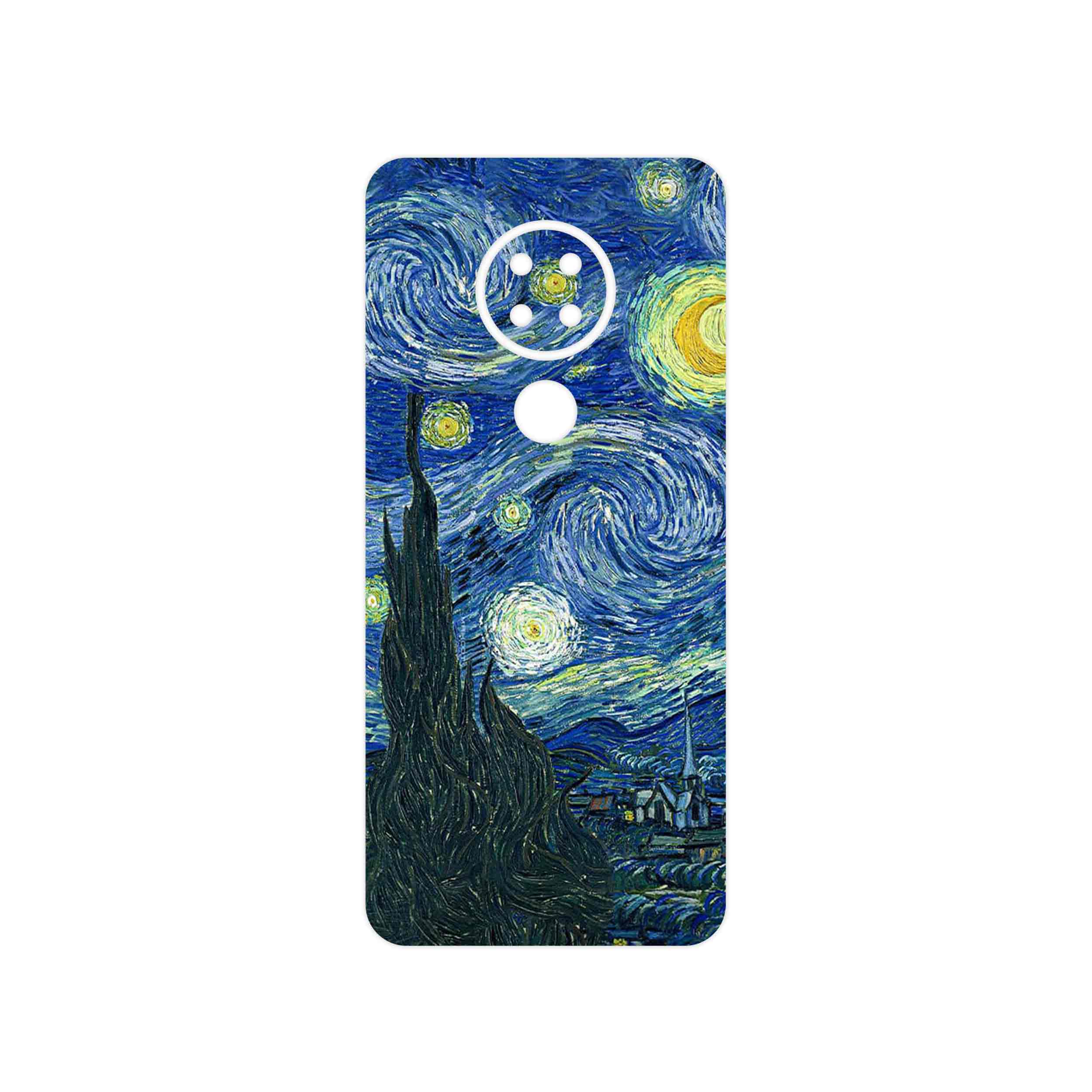 برچسب پوششی ماهوت مدل The Starry Night of van Gogh مناسب برای گوشی موبایل نوکیا 7.2