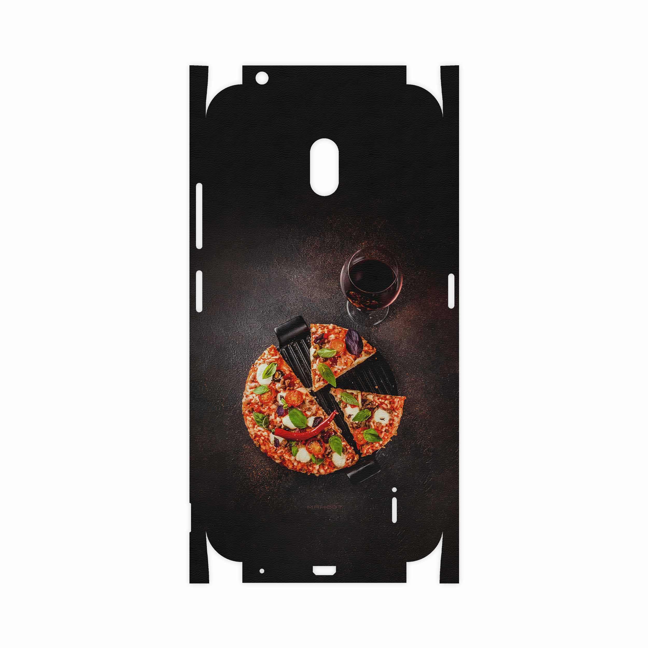 برچسب پوششی ماهوت مدل Pizza-FullSkin مناسب برای گوشی موبایل نوکیا 2.2
