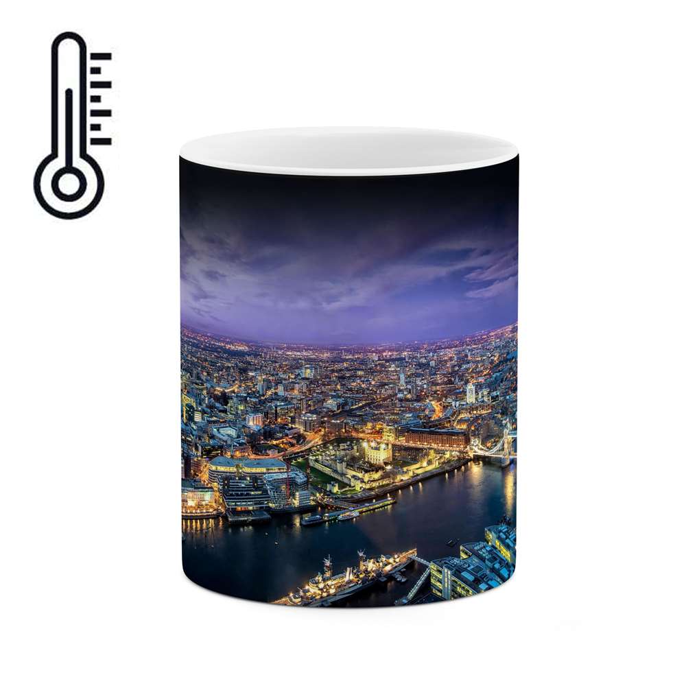 ماگ حرارتی طرح منظره زیبا  مدل mgph13500