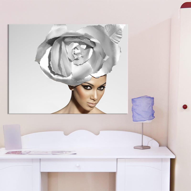 تابلو شاسی مدل دختر گل کد54CH