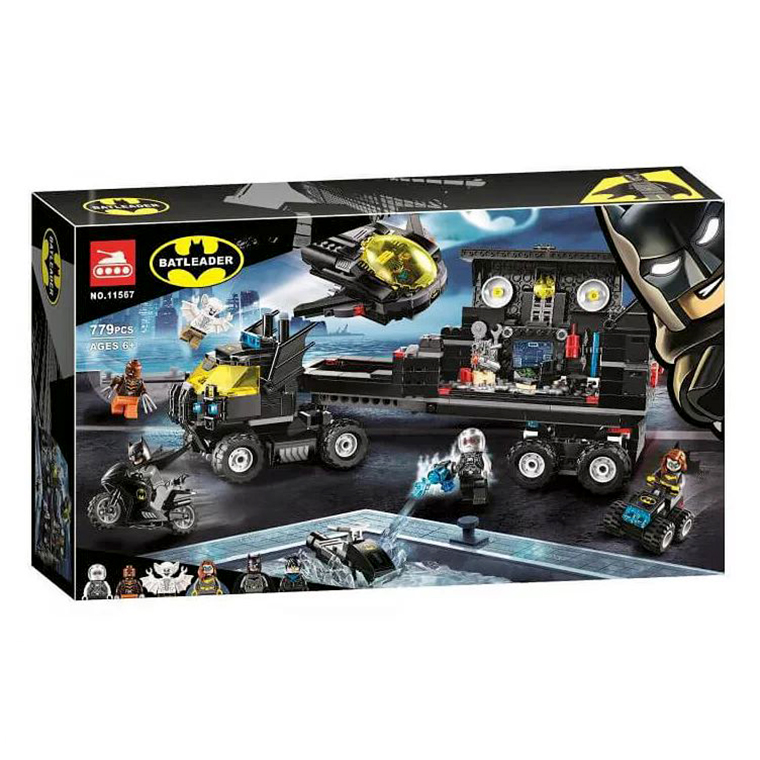 ساختنی (لگو) تریلی سیار بتمن 779 قطعه Batleader (کد 11567)