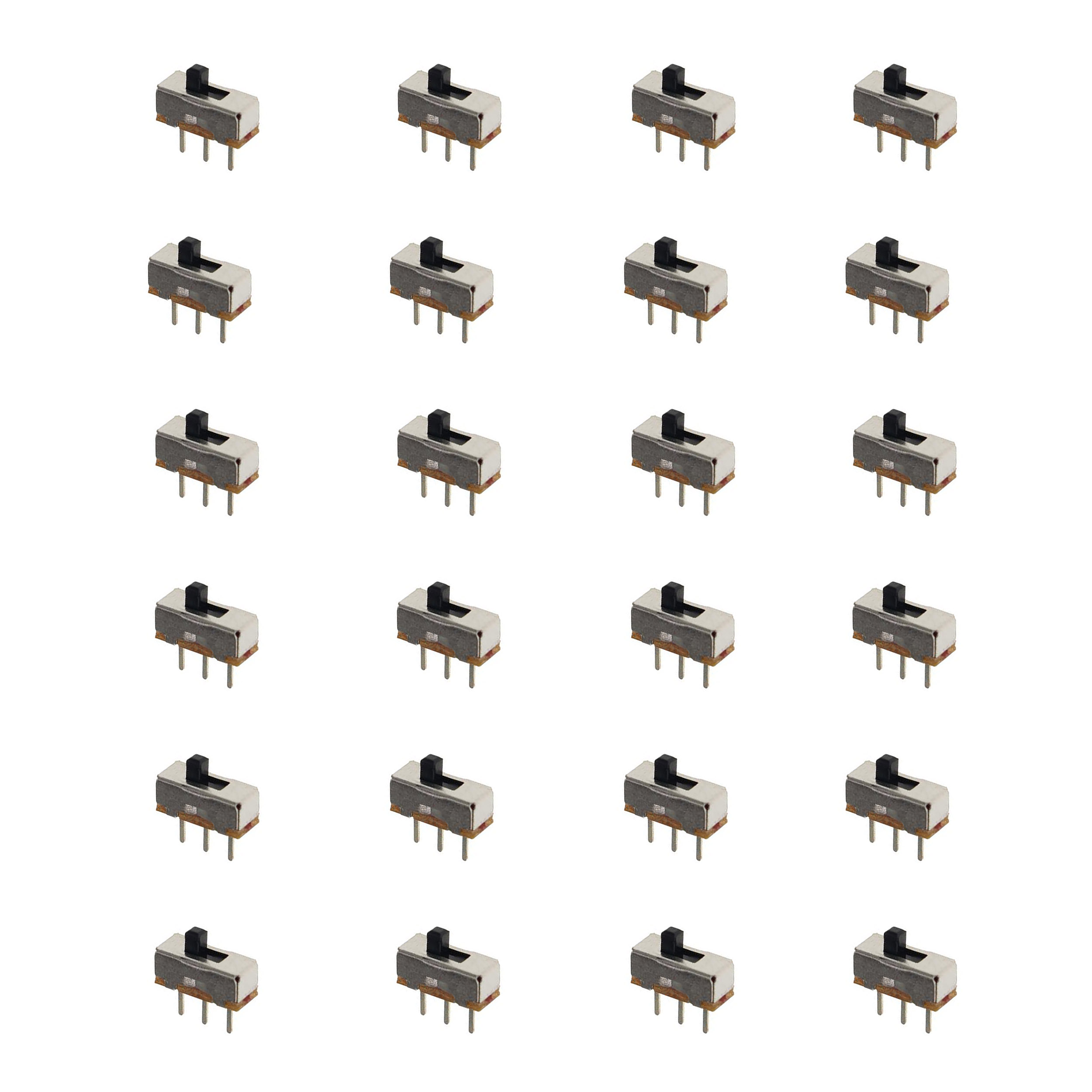 کلید کشویی مینیاتوری دوحالته مدل KM-KV01C بسته 24 عددی