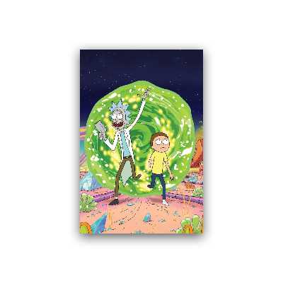 تابلو شاسی مدل ریک و مورتی مدل 2