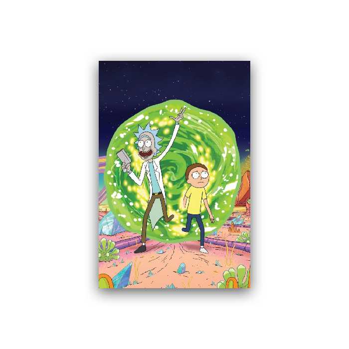 تابلو شاسی مدل ریک و مورتی مدل 2