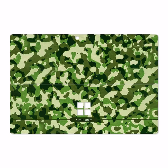 برچسب پوششی ماهوت مدل Army-Green-2 مناسب برای تبلت مایکروسافت Surface Pro 4 2015