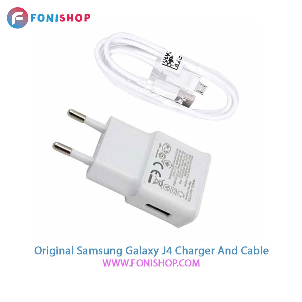 کابل و شارژر اصلی سامسونگ Samsung Galaxy J4