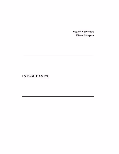 خرید و دانلود نسخه کامل کتاب Ind-sheaves