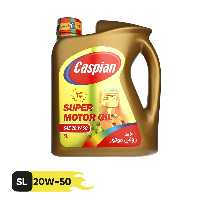 روغن موتور خودرو کاسپین مدل 20W-50 SL حجم 4 لیتر | بازرگانی مرتضی