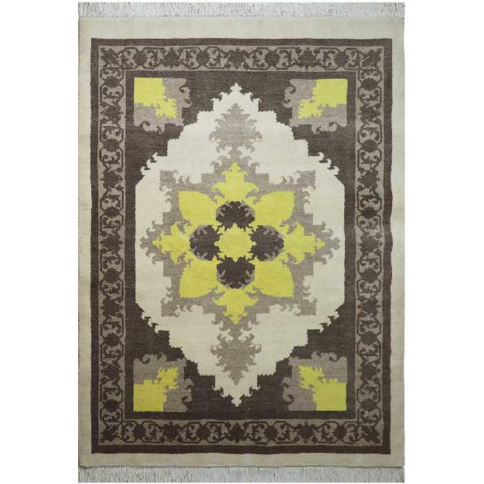 فرش دستبافت سه و نیم متری فرش هریس کد 101863