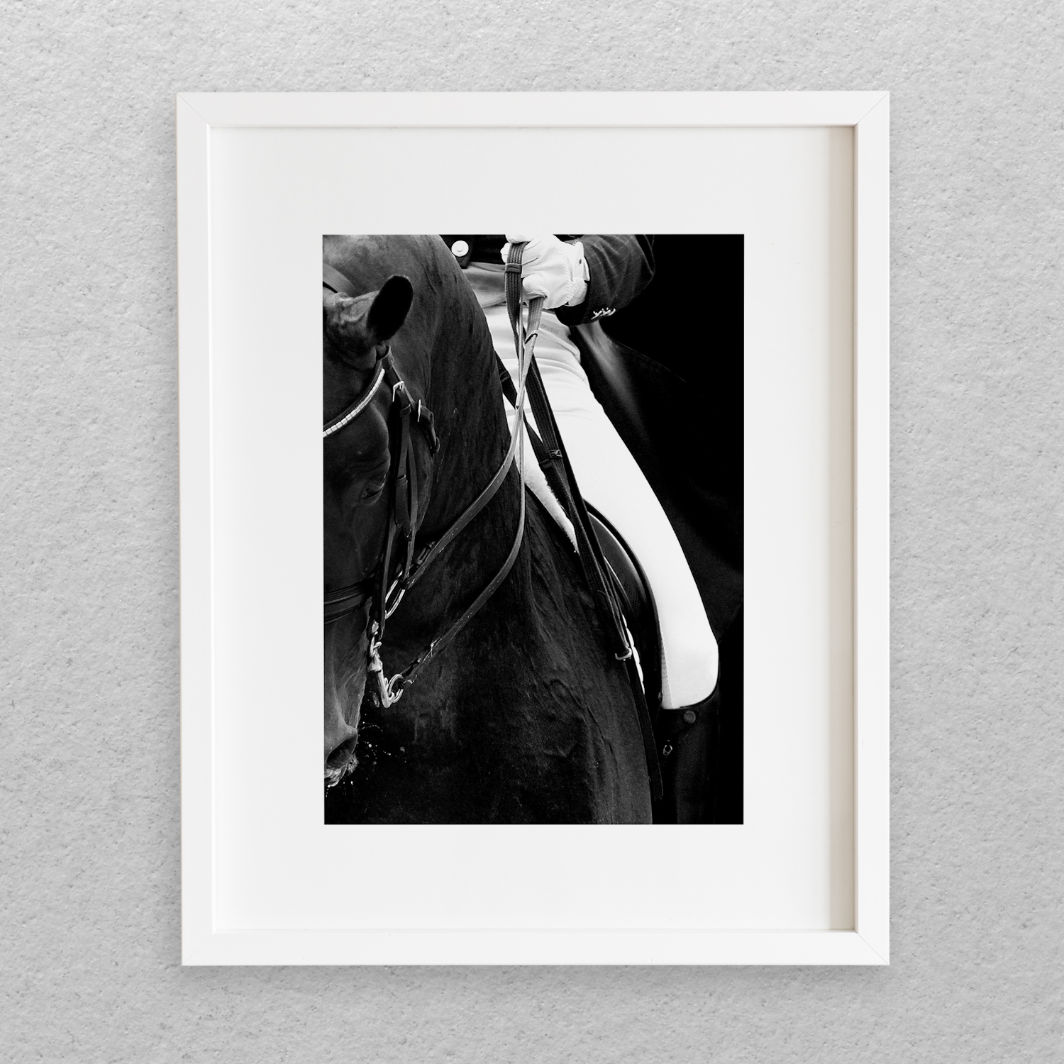 تابلو  طرح اسب سوار کد 529