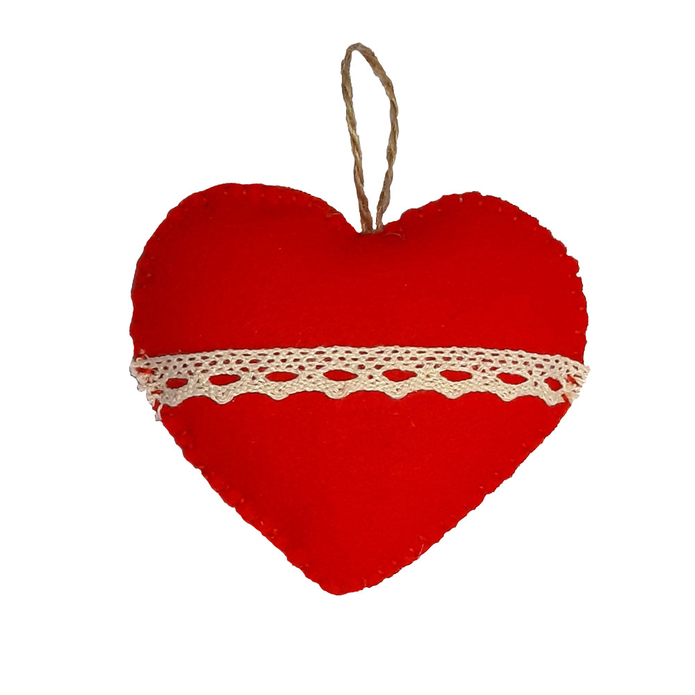 آویز تزیینی مدل قلب کد 204