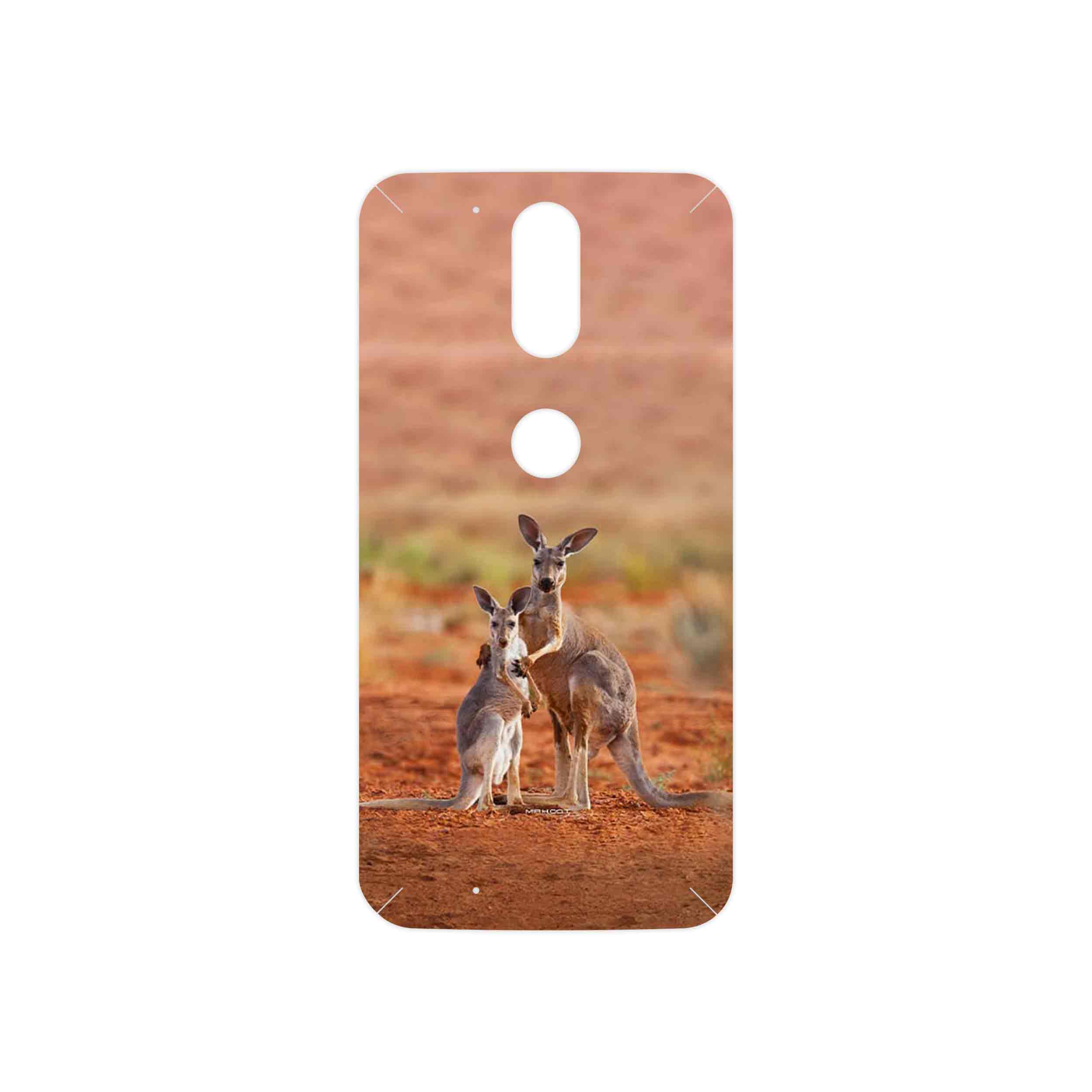 برچسب پوششی ماهوت مدل Kangaroo مناسب برای گوشی موبایل موتورولا Moto G4