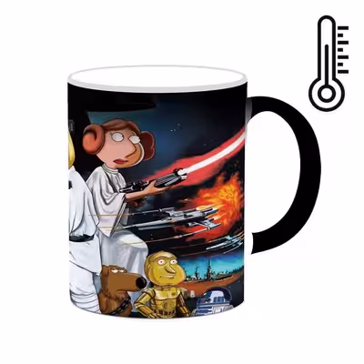 ماگ حرارتی کاکتی طرح کارتون Family Guy مدل mgh22586