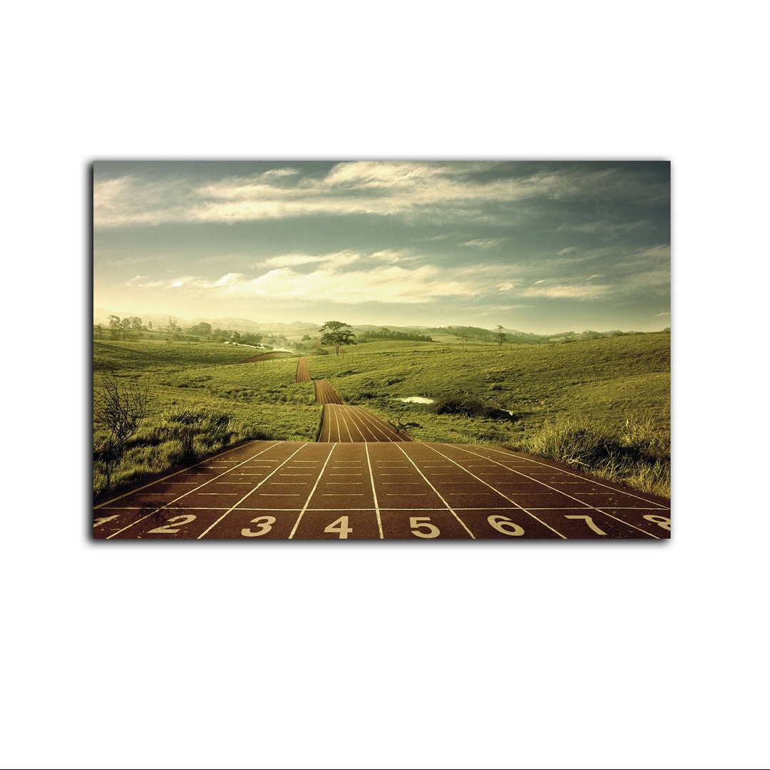 تابلو شاسی بکلیت طرح ورزشی زمین دومیدانی مدل SH-S7179