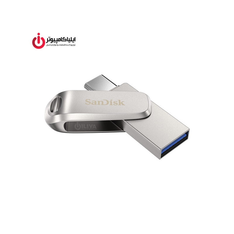 فلش مموری USB3.1 OTG Type-C سن دیسک مدل SDDDC4 ظرفیت 256 گیگابایت